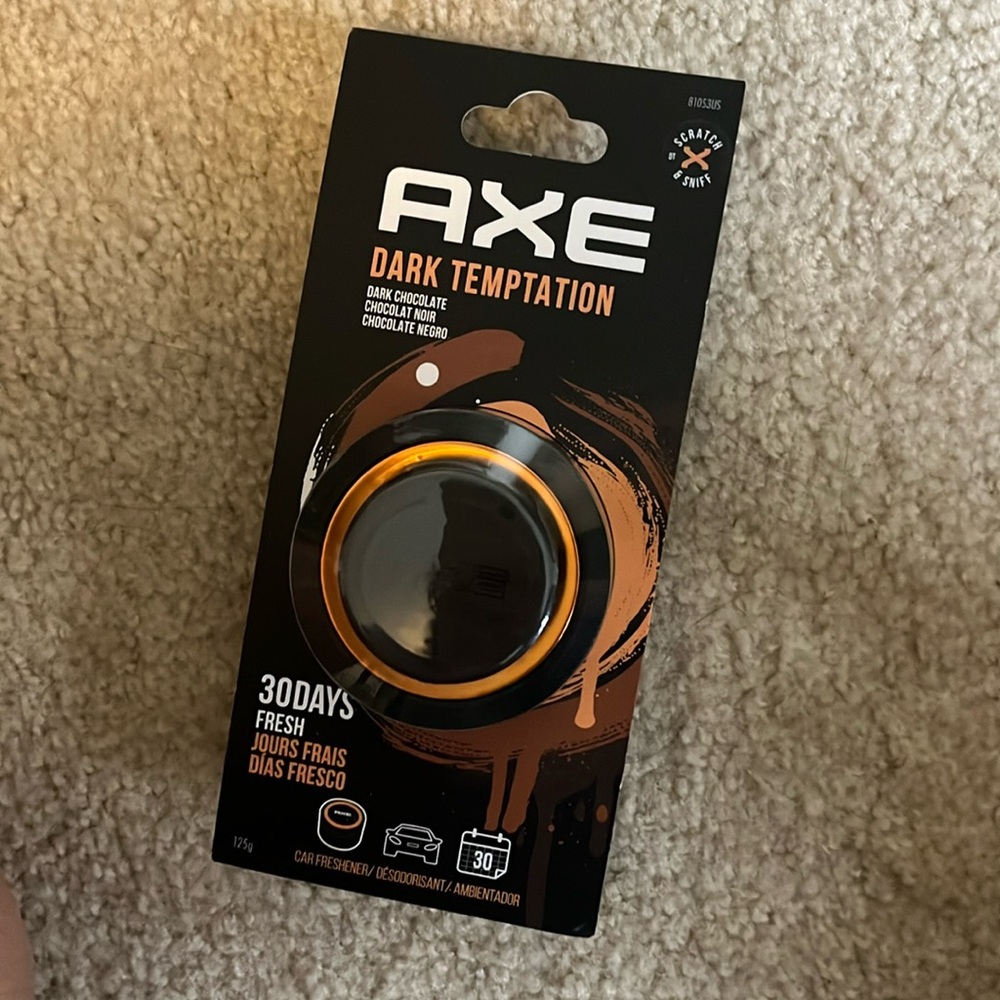 AXE dark temptation car freshener